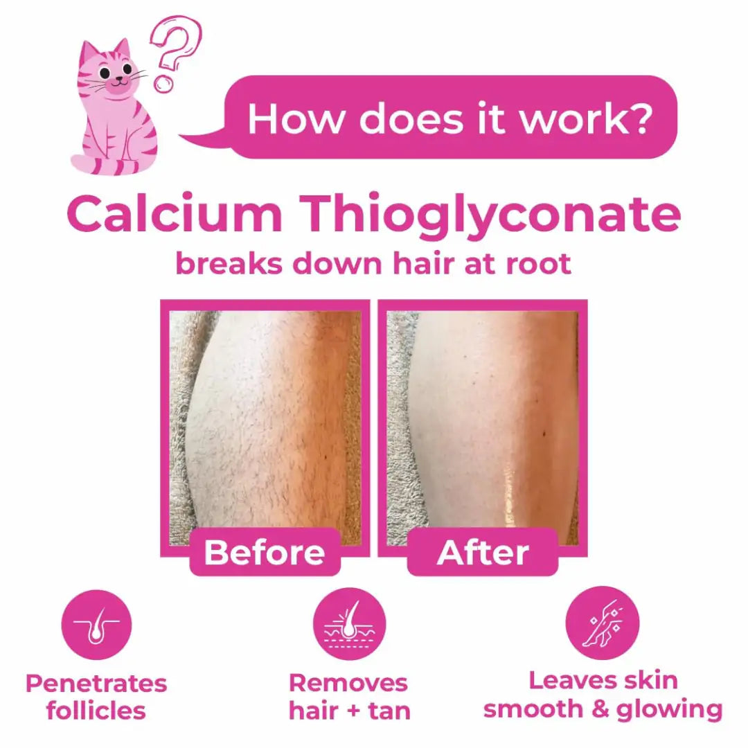 MEEOW 10-Min Painless DIY Hair Removal Mask