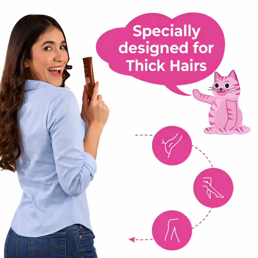 MEEOW 10-Min Painless DIY Hair Removal Mask